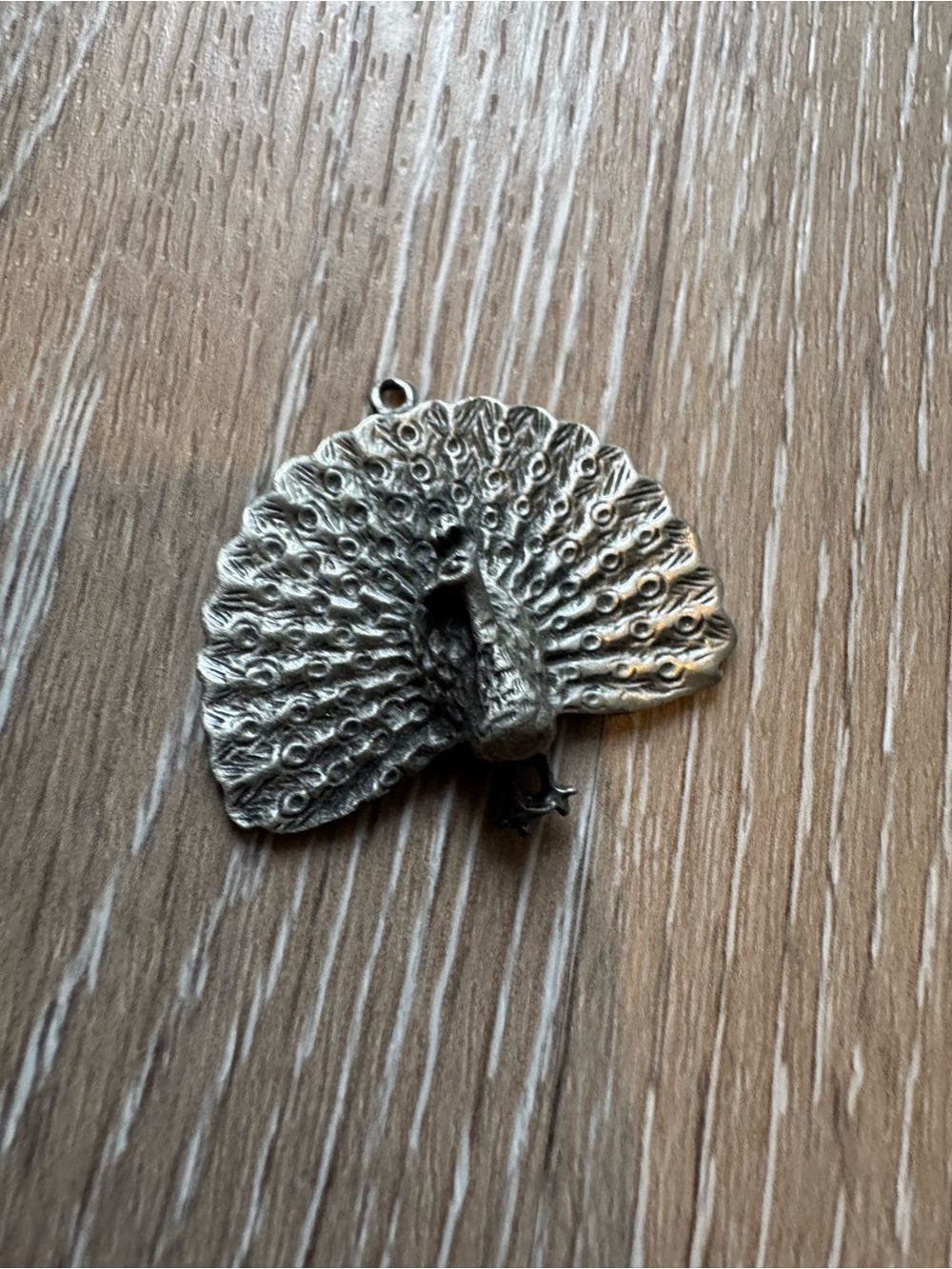 Peacock pendant